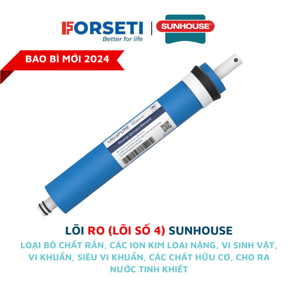 Lõi lọc nước số 4 Sunhouse - Màng RO SHA-ROV7 Sunhouse