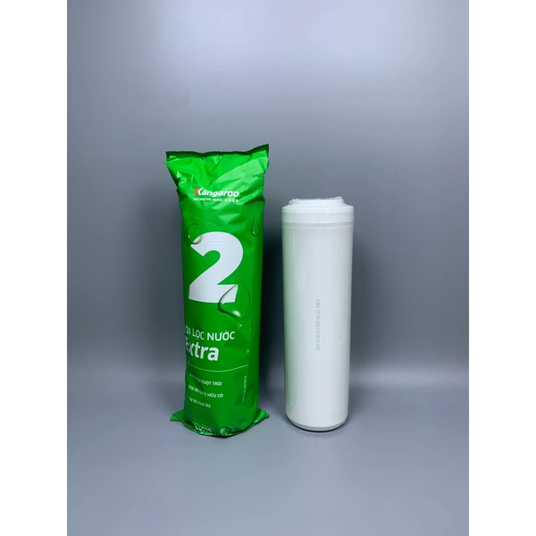 Lõi lọc nước số 2 Kangaroo Chính Hãng - lõi than hoạt tính dạng hạt có tác dụng khử màu, mùi hôi trong nước
