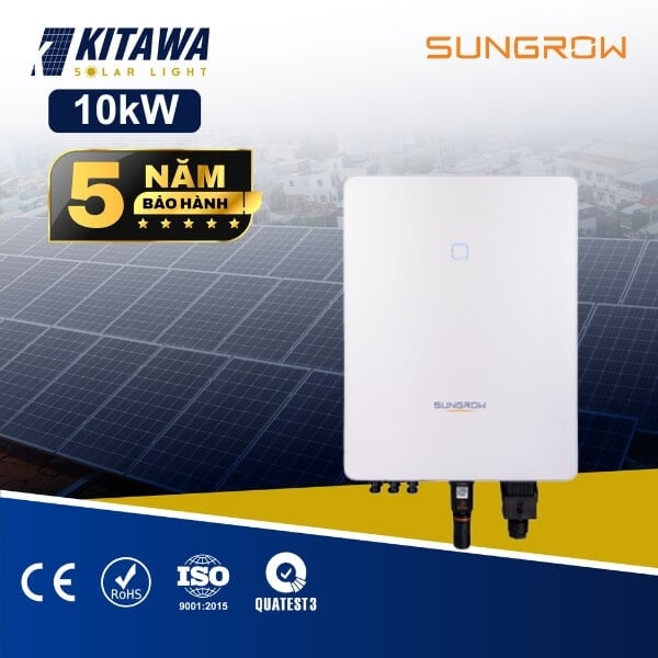 Inverter Hòa Lưới SUNGROW 10kW 3 Pha 3 MPPT Chính Hãng