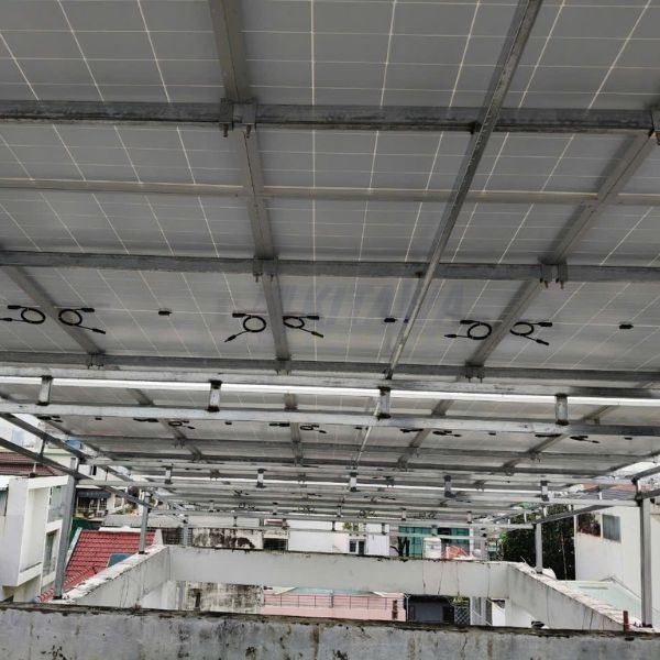 Hệ Điện Mặt Trời Hybrid 12kW 3 Pha Tự Lắp (Tiết Kiệm 5 - 7 Triệu Tiền Điện)