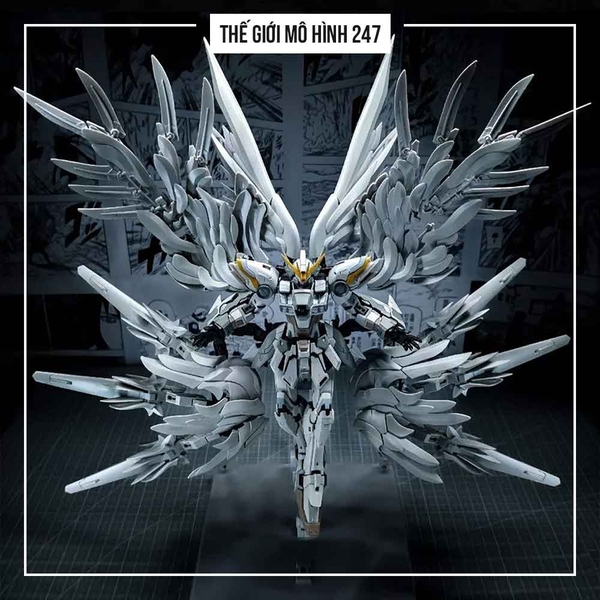Mô Hình Lắp Ráp MG Daban 8827 Wing Snow White Prelude 1/100 (Tặng đế ...