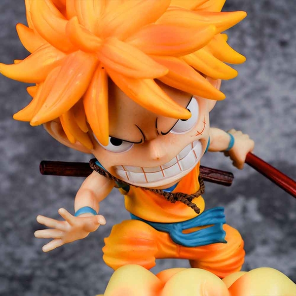 MÔ HÌNH LUFFY COSPLAY SONGOKU CƯỚI CÂN ĐẨU VÂN