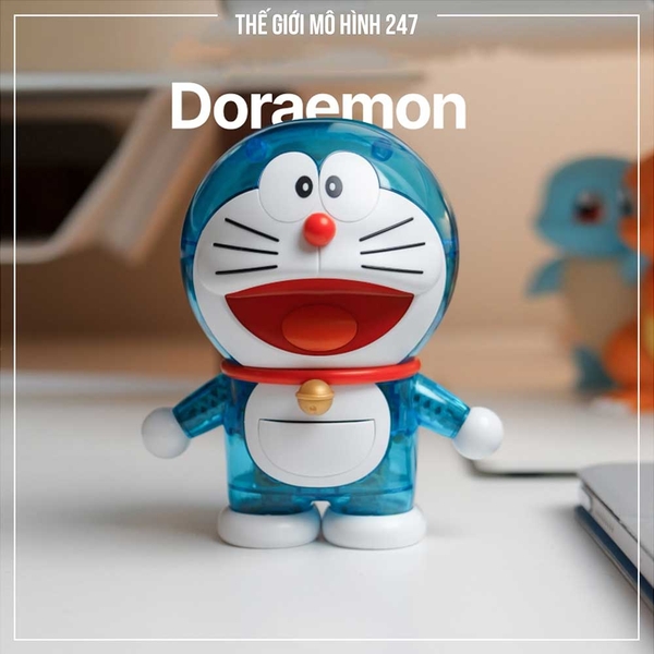 MÔ HÌNH LẮP RÁP DOREMON TRONG SUỐT