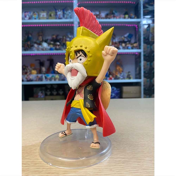 (HIẾM) MÔ HÌNH ONE PIECE LUFFY MŨ ĐỒNG