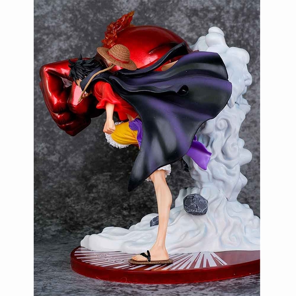 MÔ HÌNH LẮP RÁP LUFFY ONE PIECE VỚI CÁNH TAY HAKI KHỔNG LỒ