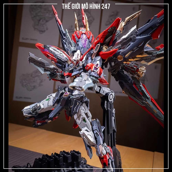 Mô Hình Lắp Ráp 1/100 NEMESIS RT-002 (KÈM BASE + DECAL NƯỚC)