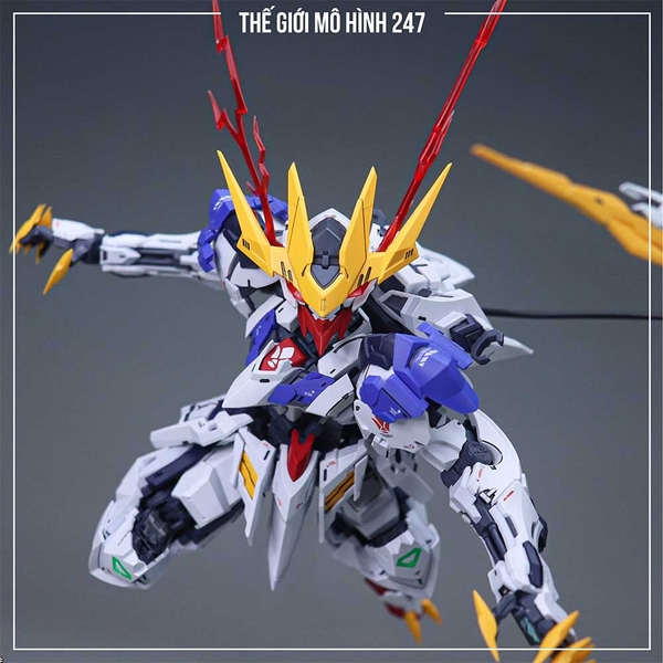 MÔ HÌNH LẮP RÁP MGSD BARBATOS LUPUS REX - KÈM ĐÈN + DECAL NƯỚC