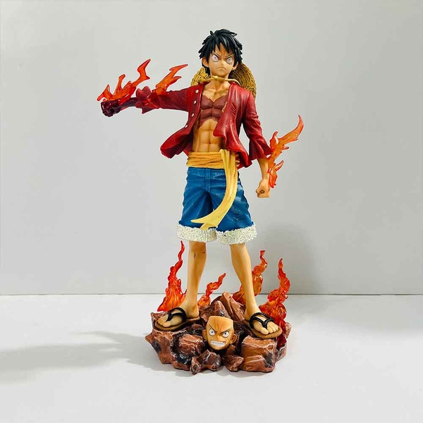 MÔ HÌNH ONE PIECE LUFFY BỘC PHÁT HAKI - HOA ANH ĐÀO