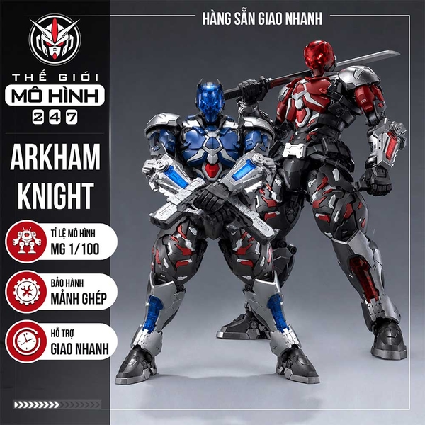 Mô hình lắp ráp ARKHAM KNIGHT (Tặng áo ngẫu nhiên) - Chính hãng Hemoxian