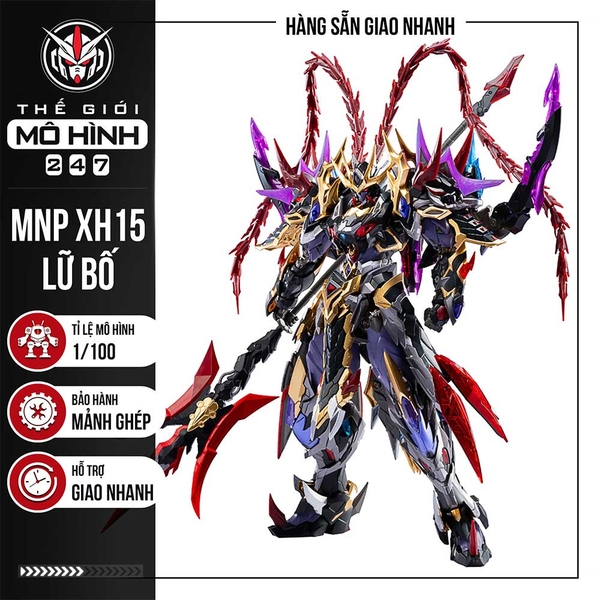 MÔ HÌNH LẮP RÁP MNP-XH15 LỮ BỐ - CHÍNH HÃNG MOTOR NUCLEAR