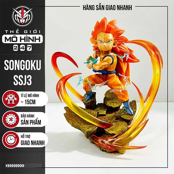 MÔ HÌNH DRAGON BALL SONGOKU SSJ3 HIỆU ỨNG ĐẸP
