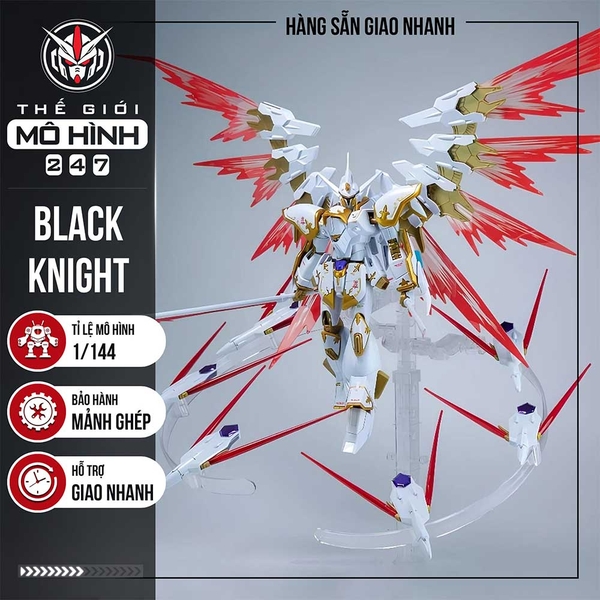 MÔ HÌNH LẮP RÁP BLACK KNIGHT 1001 - KÈM DECAL NƯỚC + EFFECT