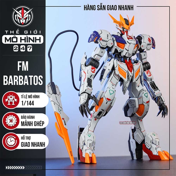 MÔ HÌNH LẮP RÁP FM BARBTOS (Kèm Decal nước + Effect mắt quỷ)