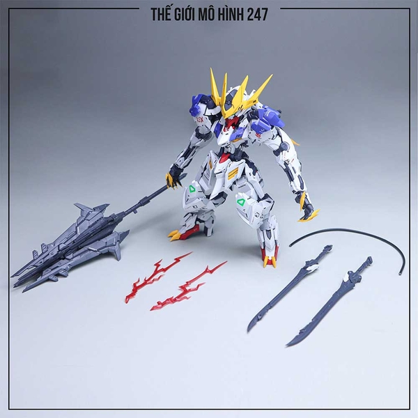 MÔ HÌNH LẮP RÁP MGSD BARBATOS LUPUS REX - KÈM ĐÈN + DECAL NƯỚC