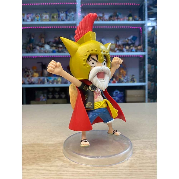 (HIẾM) MÔ HÌNH ONE PIECE LUFFY MŨ ĐỒNG