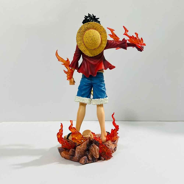 MÔ HÌNH ONE PIECE LUFFY BỘC PHÁT HAKI - HOA ANH ĐÀO