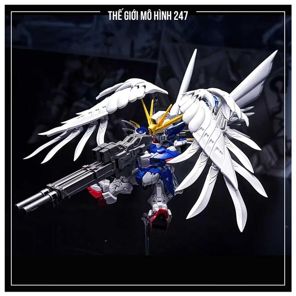 Mô hình lắp ráp MGSD Wing Zero EW BL (Tặng đế + Decal nước, decal dán)