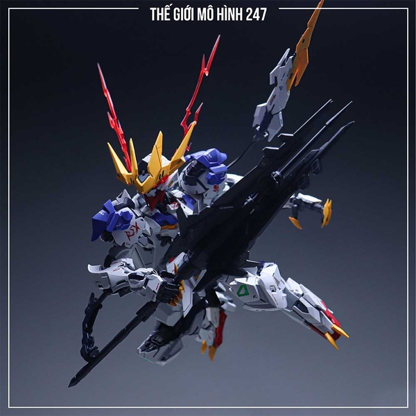 MÔ HÌNH LẮP RÁP MGSD BARBATOS LUPUS REX - KÈM ĐÈN + DECAL NƯỚC