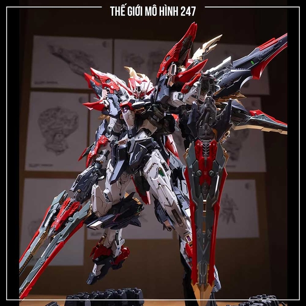 Mô Hình Lắp Ráp 1/100 NEMESIS RT-002 (KÈM BASE + DECAL NƯỚC)