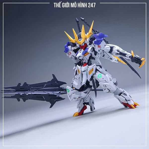 MÔ HÌNH LẮP RÁP MGSD BARBATOS LUPUS REX - KÈM ĐÈN + DECAL NƯỚC