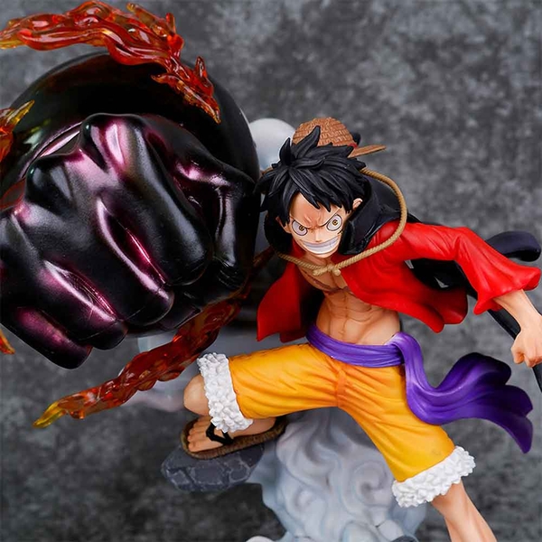 MÔ HÌNH LẮP RÁP LUFFY ONE PIECE VỚI CÁNH TAY HAKI KHỔNG LỒ