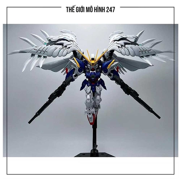 Mô hình lắp ráp MGSD Wing Zero EW BL (Tặng đế + Decal nước, decal dán)