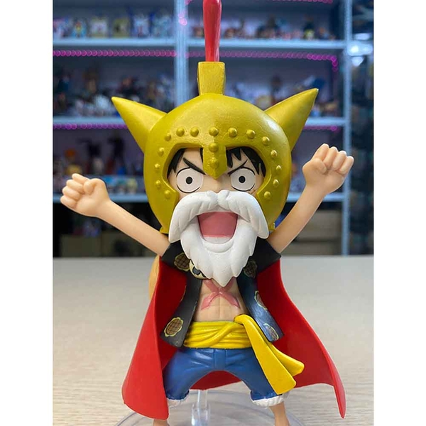 (HIẾM) MÔ HÌNH ONE PIECE LUFFY MŨ ĐỒNG