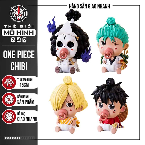 MÔ HÌNH ONE PIECE CHIBI SIÊU CUTE
