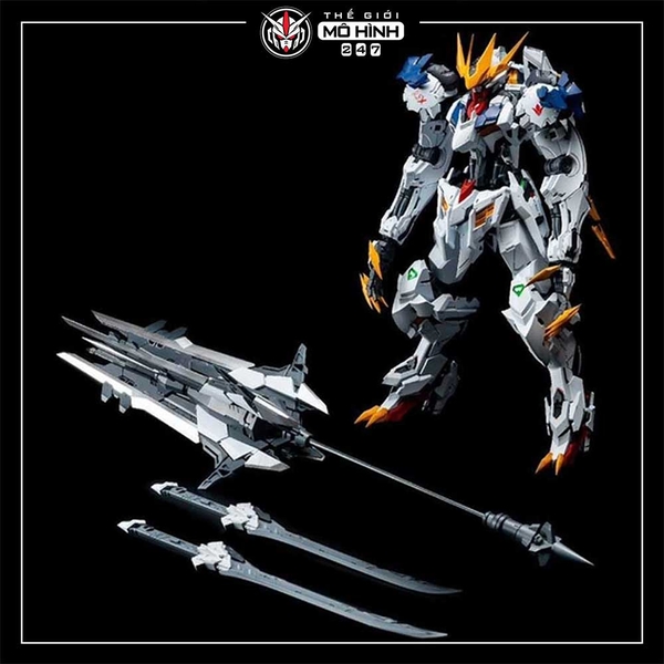 Mô hình lắp ráp Barbatos Rex Lunavor 1/100 + Đế + Decal nước
