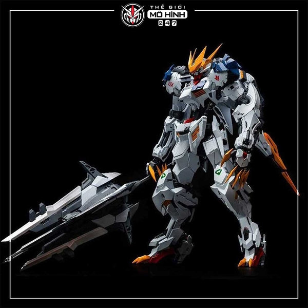 Mô hình lắp ráp Barbatos Rex Lunavor 1/100 + Đế + Decal nước