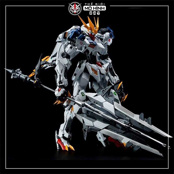 Mô hình lắp ráp Barbatos Rex Lunavor 1/100 + Đế + Decal nước
