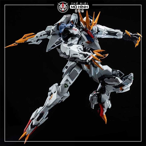 Mô hình lắp ráp Barbatos Rex Lunavor 1/100 + Đế + Decal nước