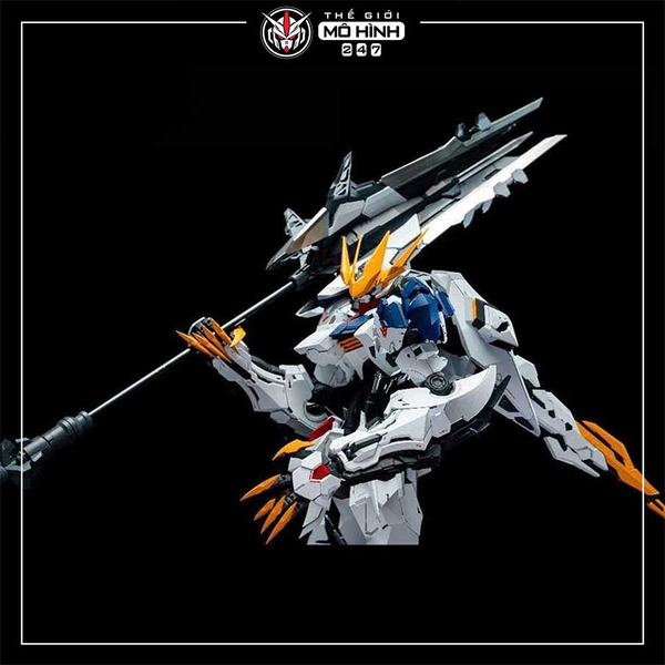 Mô hình lắp ráp Barbatos Rex Lunavor 1/100 + Đế + Decal nước