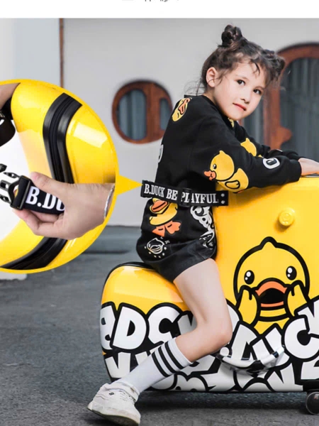 Vali cho bé B.DUCK nhập khẩu chính hãng size 20/24 ( phiên bản giới hạn)