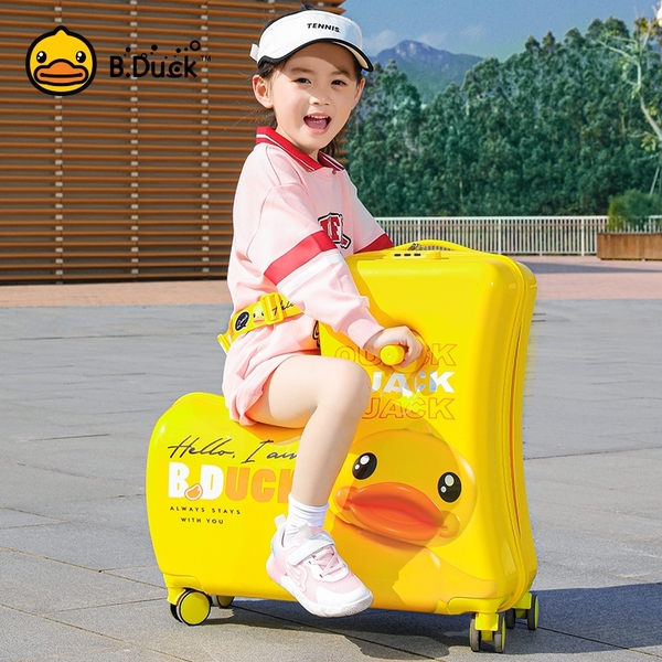 Vali cho bé B.DUCK nhập khẩu chính hãng size 20/24 ( phiên bản 3D)