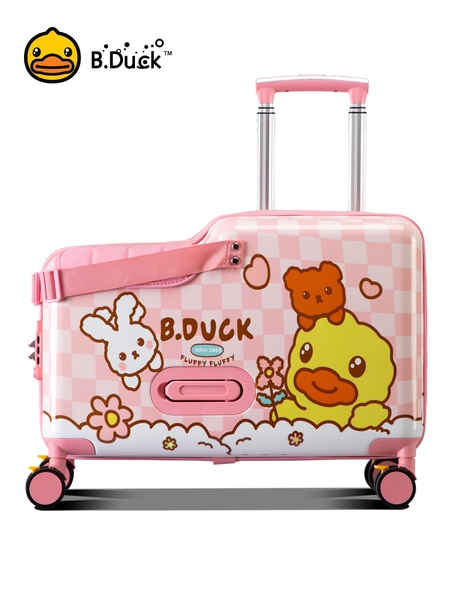 Vali cho bé B.DUCK nhập khẩu chính hãng size 18 ( phiên bản vịt thỏ )