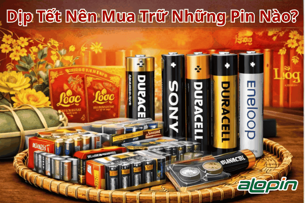 Dịp Tết Nên Mua Trữ Những Pin Nào?