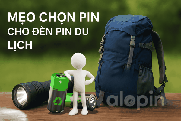 Mẹo Chọn Pin Cho Đèn Pin Du Lịch – ALO PIN Gợi Ý