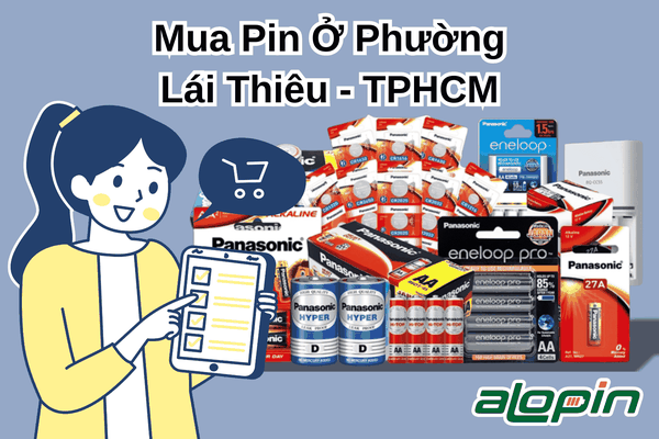 Mua Pin Ở Phường Lái Thiêu - TPHCM