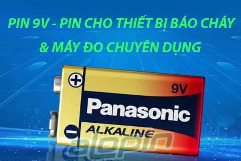 Pin 9V Và Ứng Dụng Trong Các Thiết Bị Báo Cháy, Máy Đo Chuyên Dụng