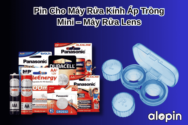 Pin Cho Máy Rửa Kính Áp Tròng Mini – Máy Rửa Lens