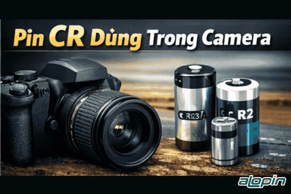 Pin CR Dùng Trong Camera – Chọn Loại Nào Đúng & Bền Nhất?