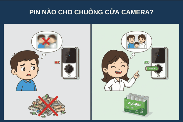 Pin Nào Cho Chuông Cửa Camera? – Bí Quyết Giúp Thiết Bị Luôn Hoạt Động Ổn Định