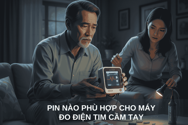 Pin Nào Phù Hợp Cho Máy Đo Điện Tim Cầm Tay?