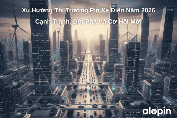 Xu Hướng Thị Trường Pin Xe Điện Năm 2026 – Cạnh Tranh, Đột Phá Và Cơ Hội Mới