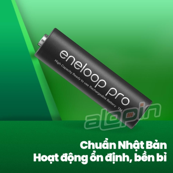 Pin Sạc Panasonic Eneloop Pro AA - Chính Hãng