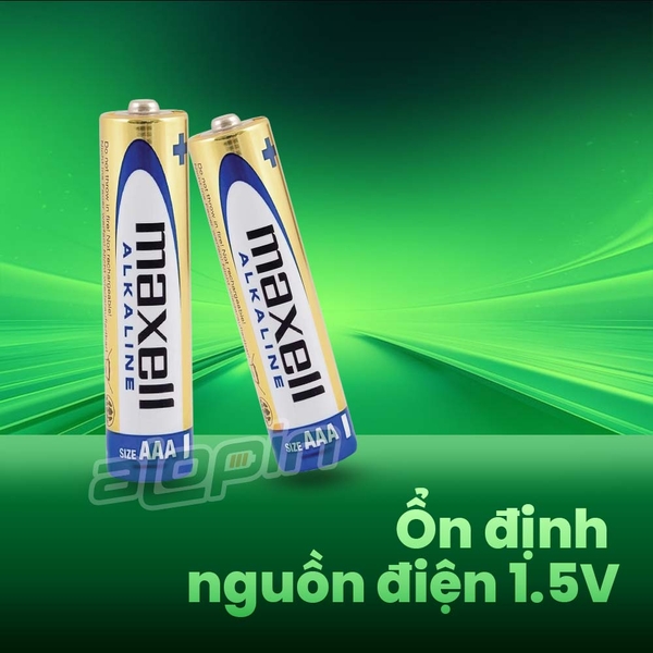 Pin Maxell Alkaline AAA / LR03 1.5V (Vỉ 2 Viên) - Chính Hãng