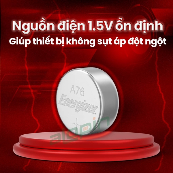 Pin Energizer Alkaline LR44 / A76 - Chính Hãng