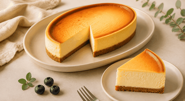Cách nướng cheesecake bằng khuôn oval để bánh chín đều, không nứt mặt