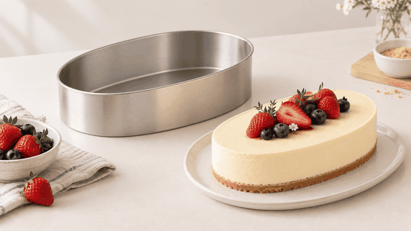 Kích thước khuôn oval cheesecake và cách chọn khuôn cho từng công thức